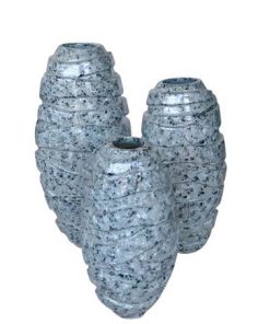 Wrapped Floor Vases Set 3