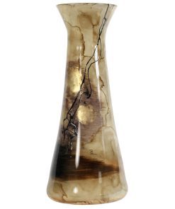 Signature Glass Vase Beige Brown