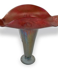 Sun Blast Flower Glass Urn
