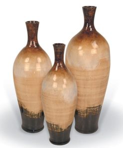 Cherry Hill Ceramic Vases Set of 3 | Sykes