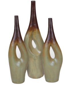 Gemini Ceramic Vases Set of 3 | Eden