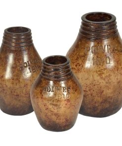 Dexter Ceramic Jars Set of 3 | Old World