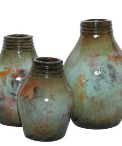 Dexter Ceramic Jars Set of 3 | Pacifico