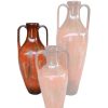 Greek Medium Ceramic Floor Urn | Rocky Red