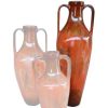 Greek Large Ceramic Floor Urn | Rocky Red