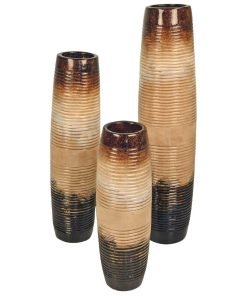 Beehive Ceramic Vases Set of 3 | Sykes