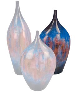 Desire Medium Ceramic Vase | Cobalt Blue